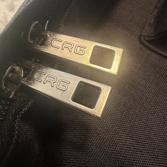 EUC CRG Black Backpack With Vintage Floral Volkswagen On Front - Picture 7 of 9